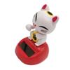 Classic Swing Doll Solar Toys Lucky Cat Model Toys Dancing Lucky Cat Figure Shaking Head Swing Doll
