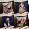 Singer BBritney Spears Cushion Cover Reversible Soft Durable Pillow Cover Home  Car MultiScene Use for Daily Comfort