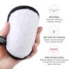 Reusable Lazy Person Cotton Makeup Remover Pads - Clear Water Cleansing Puff