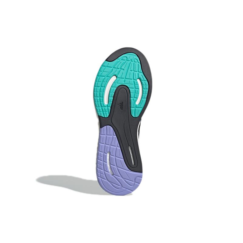 Adidas SN1997 Cozy Wear resistant Black Purple Yellow Women's Sneakers GW2735