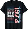 52 YEARS 52ND BIRTHDAY LIMITED EDITION 1973 T-Shirt Women Men Clothing Tops Streetwear Graphic T Shirts Harajuku