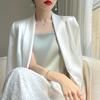 Women's Sleeveless Bandeau Top Off-The-Shoulder Elegant Satin Camisole