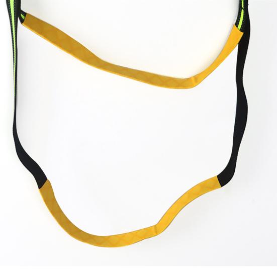 Three Step Ladder Foldable Reusable Nylon Boat Rope Ladder Strong Load-Bearing Ladder for Yachts Boats