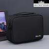 Double-layer Electronics Storage Bag for Cables, Chargers, Earphones, USB Drives, Mouse, Hard Drives, and Power Banks