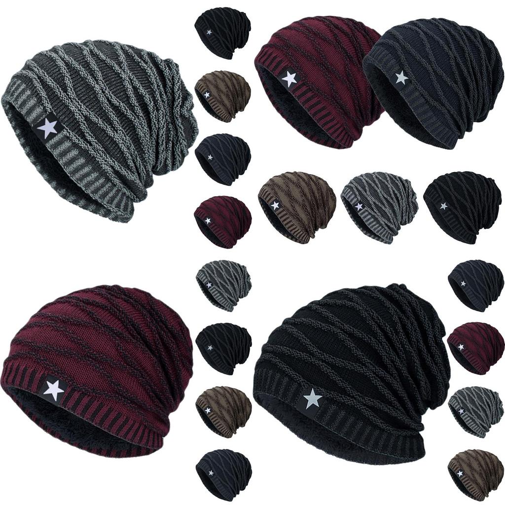 Unisex Winter Knit Beanie Hat With Soft Plush Lining For Ultimate Warmth