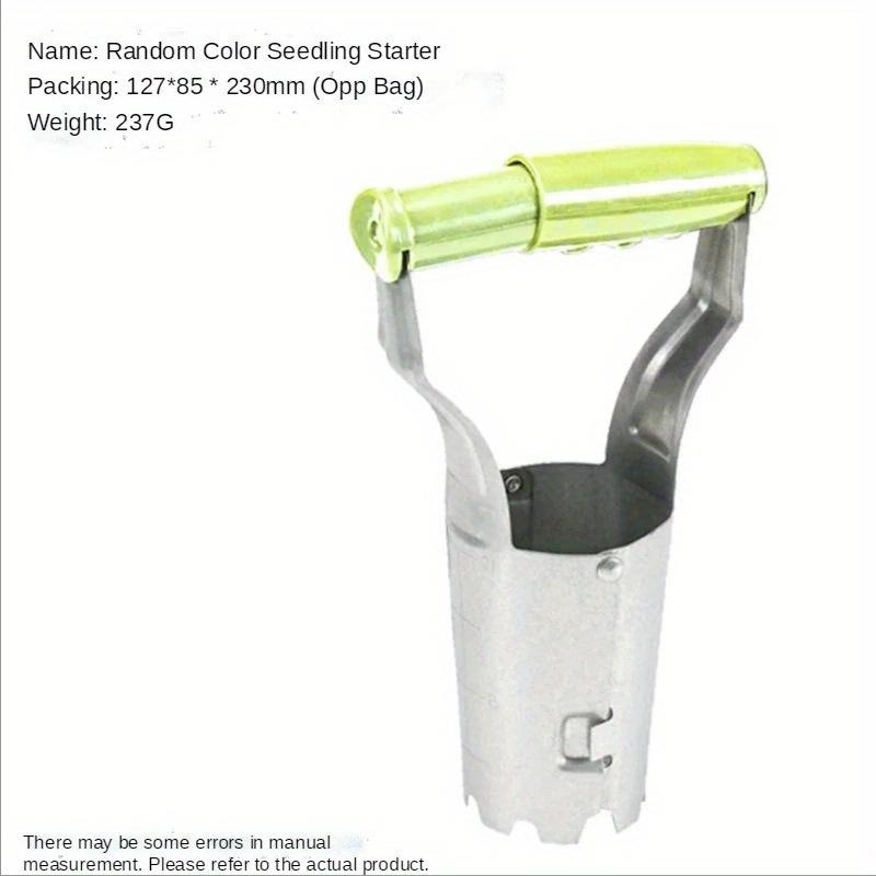 

Бытовые садовые инструменты из нержавеющей стали для посадки овощей, рассадопосадочная машина для цветов, сеялка, перфоратор, сельскохозяйственный инструмент, подъемник для рассады, сеялка Light green