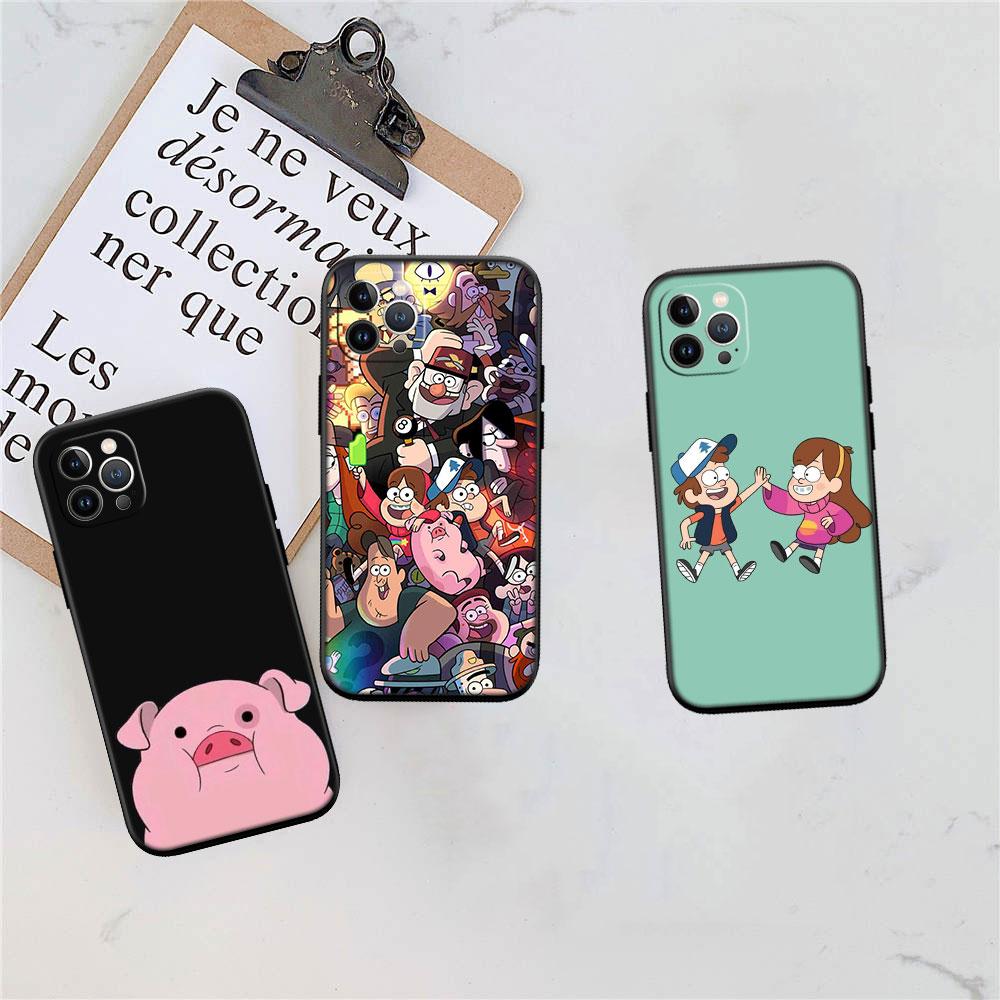 LO46 G-Gravity F-Falls Soft Shell Phone Case for Samsung Galaxy S20 S21 S22 Ultra FE + Plus A21S A22 A24 A25 A26 A30 A30S A31