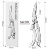 Multifunctional German Titanium Steel Kitchen Scissors for Poultry and Bones - Food Grade