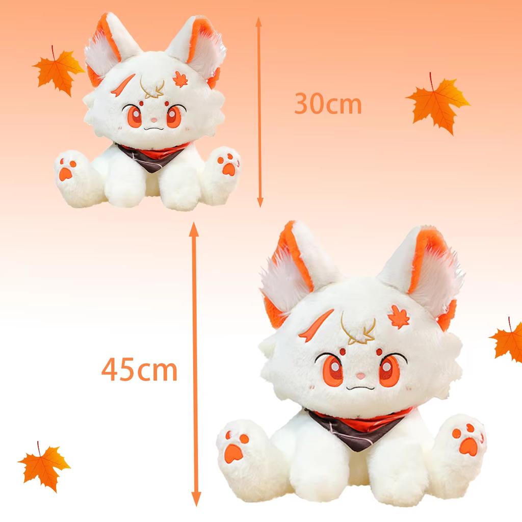 2 Sizes and Styles Cartoon Game Genshin Plush Toy Soft Anime Figure Venti Cat Cosplay Peripheral Plushie Accompany Doll Kid Gift