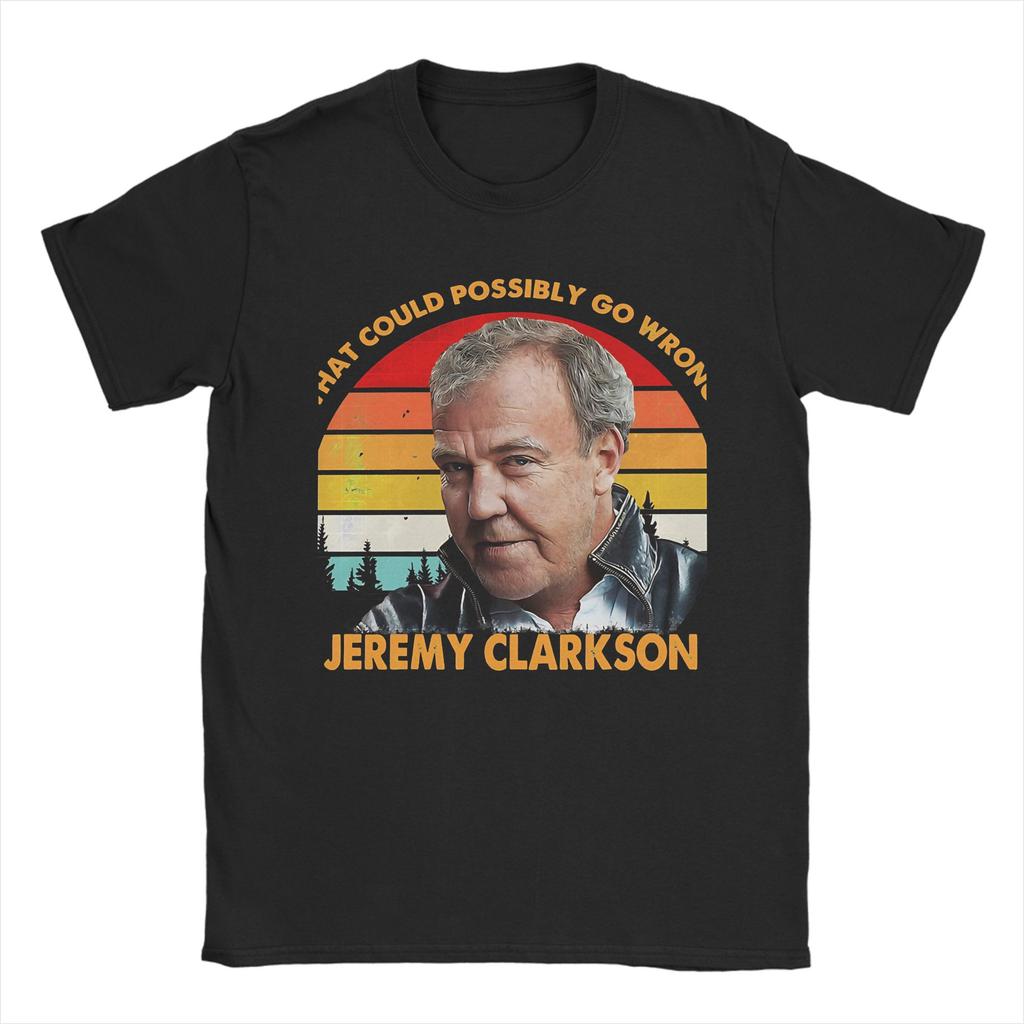 Richard Hammond Top Gear The Grand Tour Jeremy Clarkson T-Shirts für Unisex T-Shirt Rundhals T-Shirt Kurzarm Kleidung