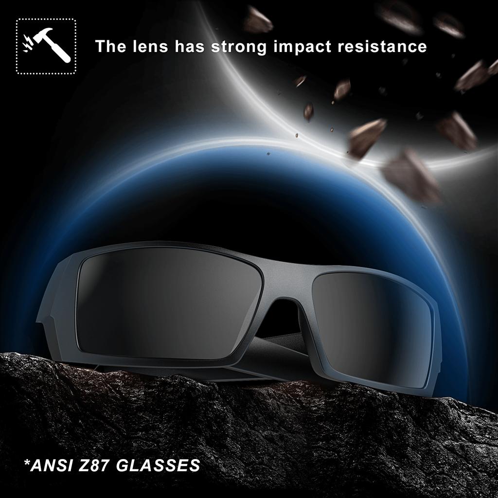 MAXJULI Z87 Sun Glasses Glasses Wrap Around Sunglasses for Men Fashionable Vintage Sports Classic SShield UV400 for Sport Working 8231