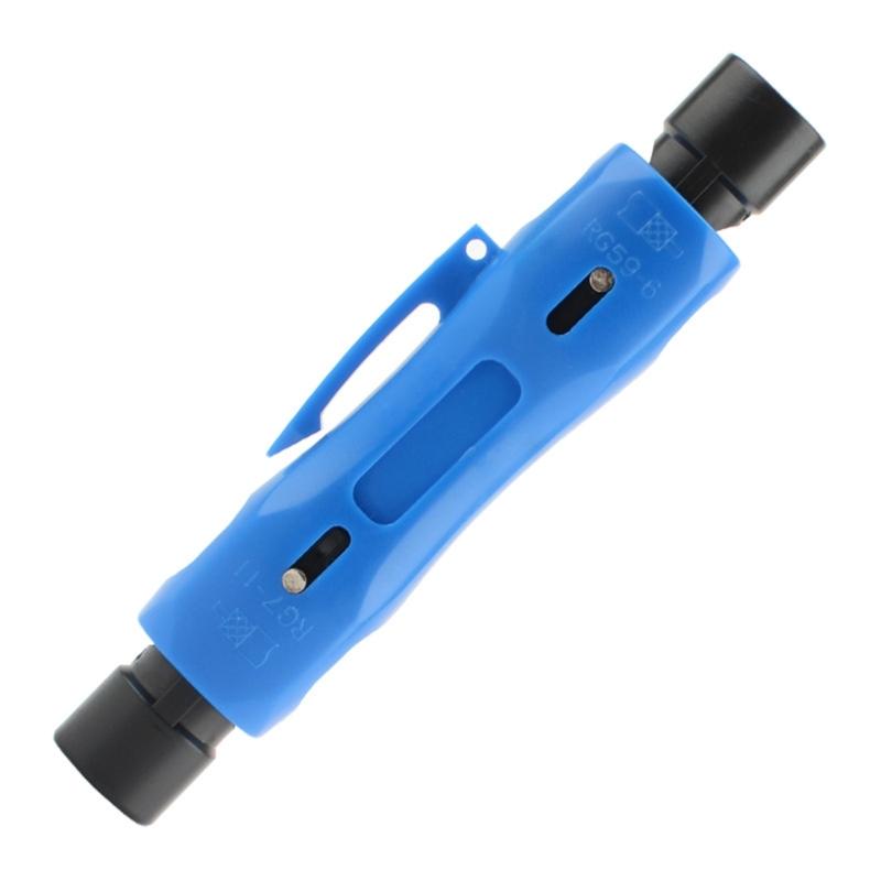 Stripping Tool Coax Coaxial Cable Wire Pen Cutter Stripper for RG59 RG6 RG7 RG11 Wire Stripping Pliers Tool Crimping
