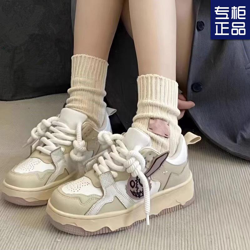 Originale Nische Graffiti alte Retro-Board-Schuhe Damen ins flache lässige Street-Shooting Paar Sportschuhe Kinder