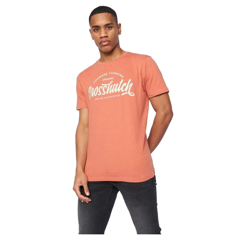 Crosshatch Mens Brandax Assorted Designs T-Shirt (Pack of 5)