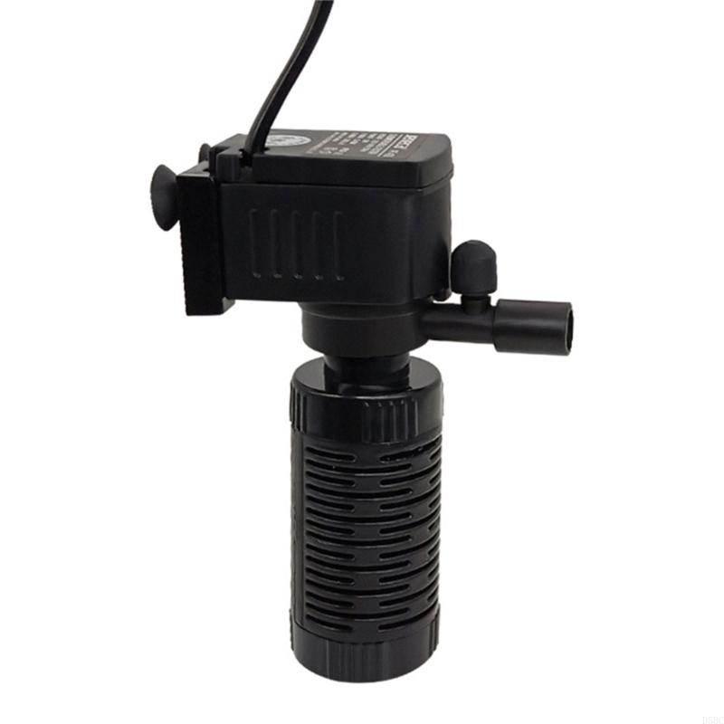 Removable Aquarium Filter Run For Small Fishbowl 3 IN 1 Filter Bucket Oxygenation