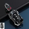 Zinc Alloy Car Key Case For Toyota Prius Camry Corolla C-HR CHR RAV4 Prado Izoa Levin Avalon 2018 -2024 Accessories