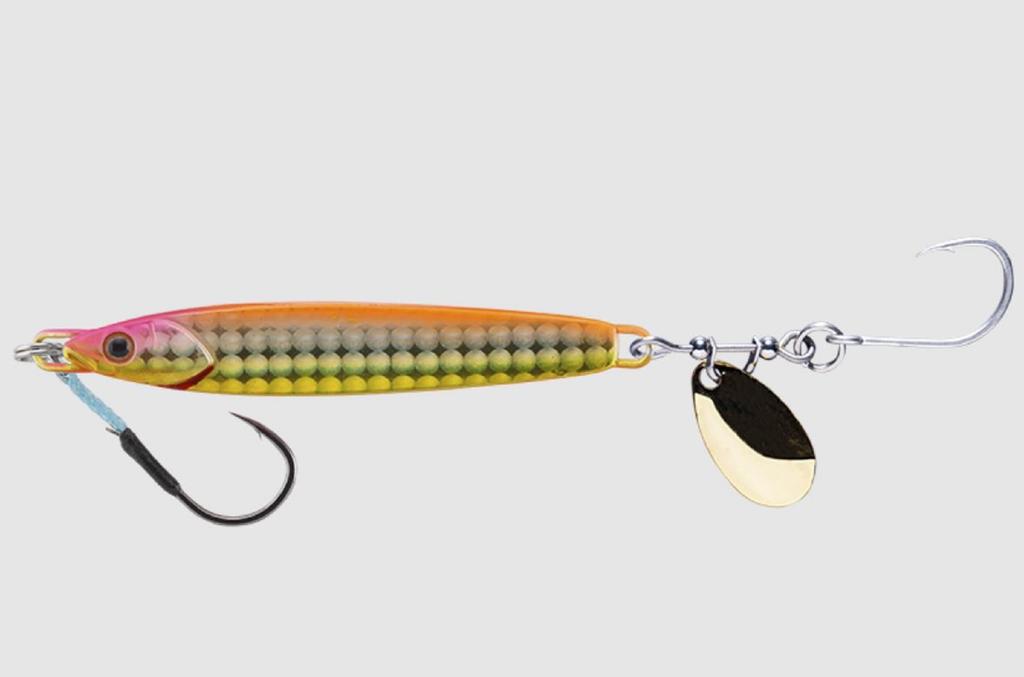 Jackall Big Backer Rush Blade 40 grams Sinking Lure Surf Orange Gold (5694)