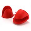 1pcs Thicken Baking Silicone Oven Mittens Microwave Oven Gloves Heat Insulation Anti-slip Grips Bowl Pot Clips Kitchen Gadgets