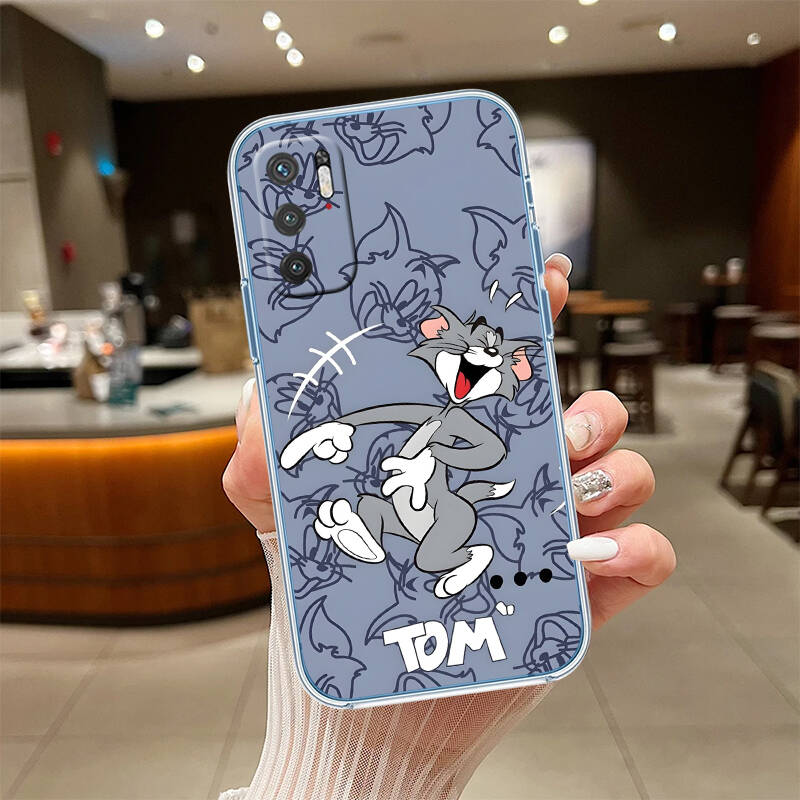 Cute Tom and Jerry Phone Case for Motorola Edge 20 30 S30 40 50 Fusion Lite Plus Pro Ultra Neo One Action Zoom Hyper Power Macro Vision