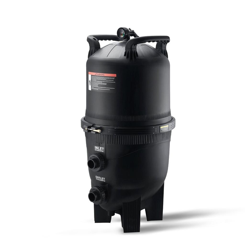 Cartridge Pool Filter, 40 Sq.m Filter Area Inground Pool Filter, Above Ground Swimming Pool Filtration Filter System with Upgrade Filter &Leak-proof,