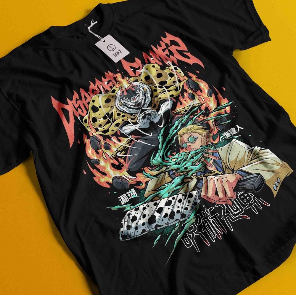 

Jujutsu Kaisen Shirt Nanami Tshirt JJK Anime Gojo Satoru Sukuna Toji Unisex Tee L