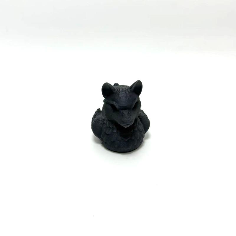 Neues 3D-Druck lustige Ente sechsteiliges Set Teufelsente kreative Ornament Geisterente böse Ente Halloween