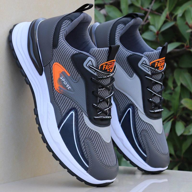 

Men s shoes 2025 summer new versatile breathable men s running shoes casual deodorant mesh shoes soft-soled sports shoes 38