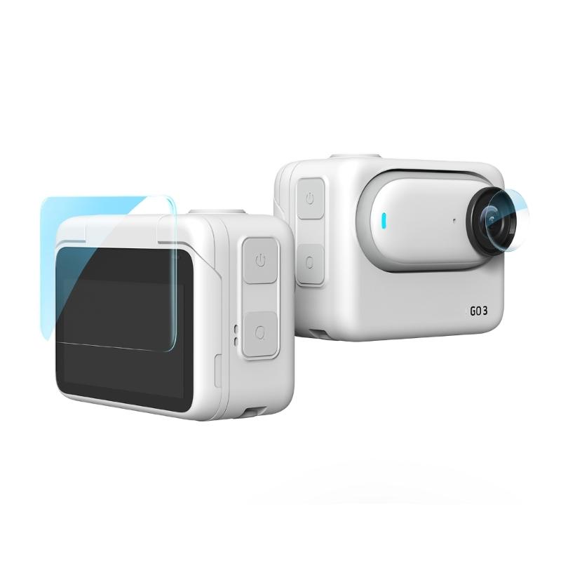 Shatterproof High Transparency Screen Protector Guard Scratch Resistant Suitable For Action Camera Anti Abrasion Design