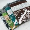 Ethnic Foldable Prayer Rug Rectangle Non-slip Living Room Rug with Tassel Washable Islamic Prayer Mat