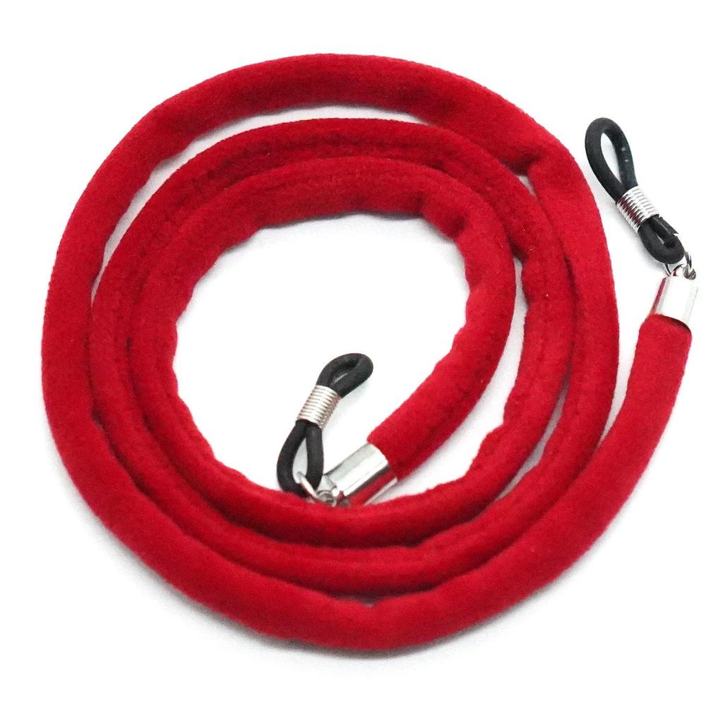 Velvet Leopard Print Multicolor Ethnic Glasses Holder Chain