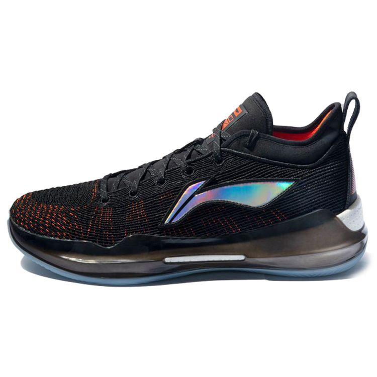 

Баскетбольные кроссовки Li Ning Yu Shuai 13 с амортизацией, износостойкие, низкие, мужские, цвет черный, оранжевый ABAQ013-2