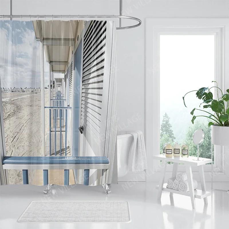 

Водонепроницаемые тканевые шторки для душа Аксессуары для шторки для ванной 180x200 Шторка для душа 240*200 скандинавский бохо декор W90xH180cm