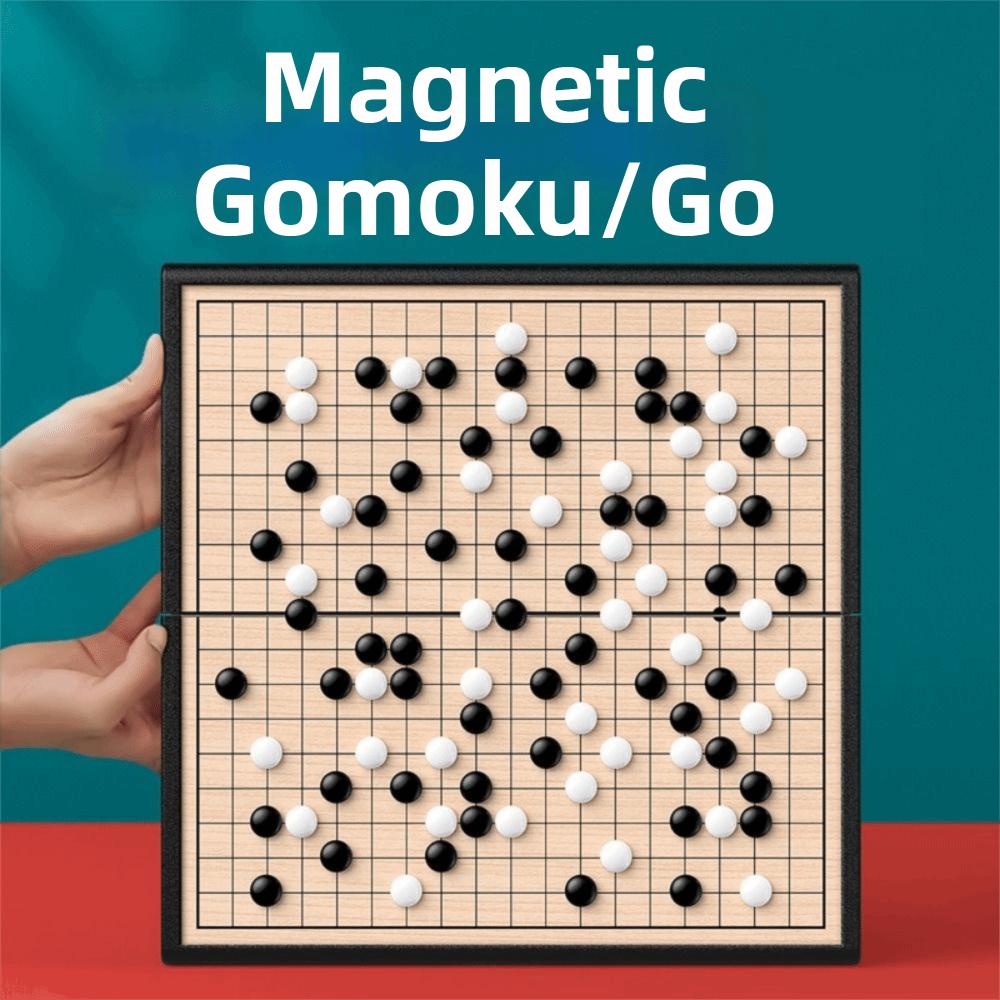 S/M/L/XL Gomoku Game Set Foldable Chessboard Strategy Game Foldable Board Game Set  Tabletop Game