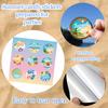 10Sheets Summer Beach Party Candy Seal Stickers, Creative Labels for Decorations & Packaging
