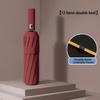 24 Keel Automatic Folding Umbrella - Large Size, Double Frame Design, Windproof and Sun Protection, Suitable for Two People To Use