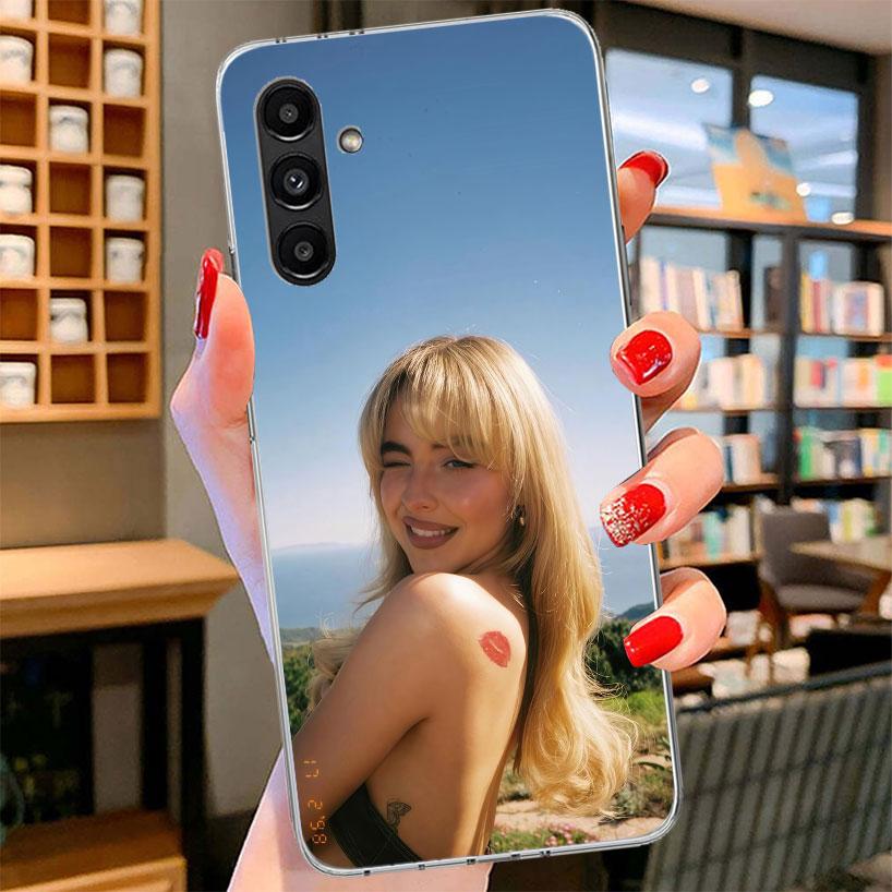 CR66 S-Sabrina C-Carpenter Phone Case For Samsung Galaxy A17 A37 A57 A16 A26 A36 A56 A15 A25 A35 A55 A14 A24 A34 A54 A13 A23 A33