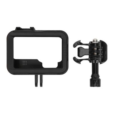 Action Camera Cage Protective Case for Gopro 9 Plastic AntiFall Frame Housing with Cold Shoe Mount