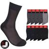 Men's Double-Sole Dress Socks (Select 10 Pairs) Hand-Sealed Long Cuffs