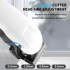 Multi-Speed LCD Display Hair Clipper, USB Rechargeable, High-Power Electric Razor