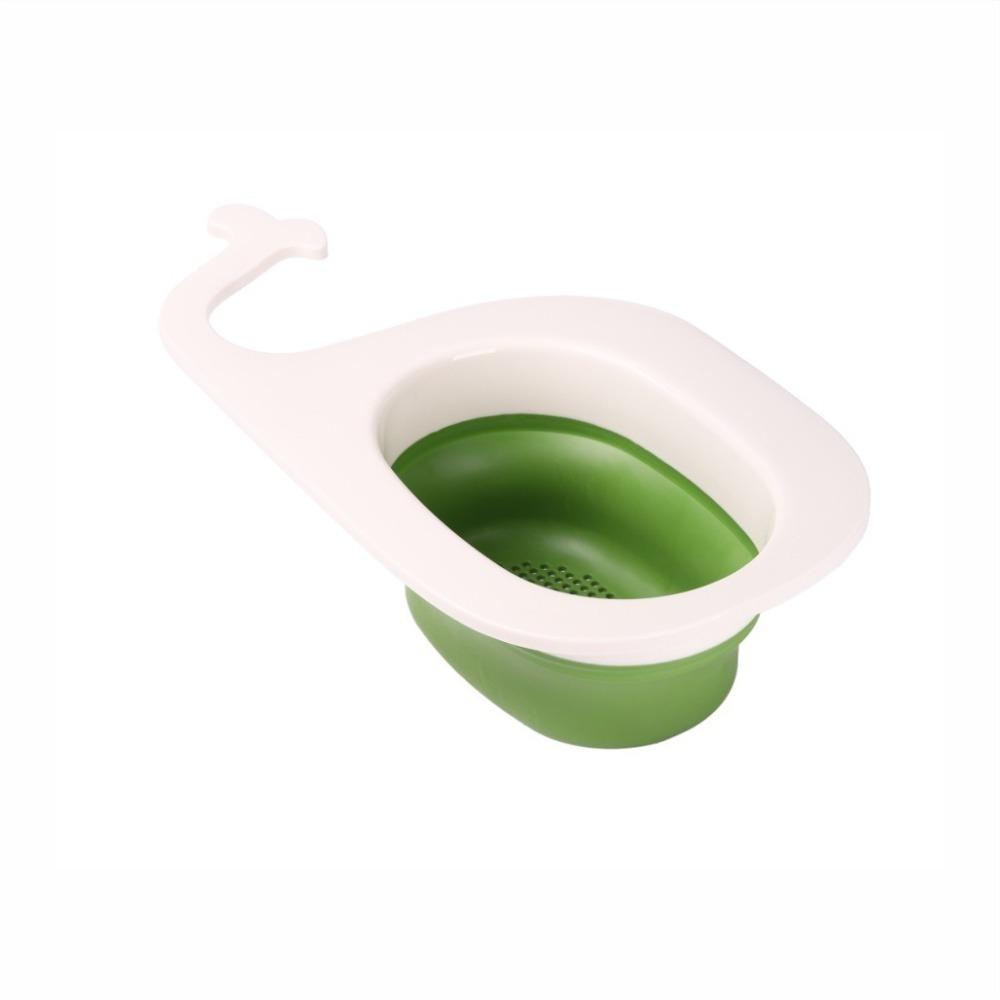 Anti-leakage Sink Whale Drain Basket Foldable Filter Basket New Kitchen Strainer  Kitchen Use