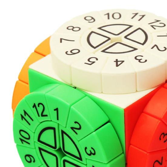 Cub Viteză Time Machine Imprimare UV Fără Autocolante Cub Numerotat Antrenament Concentrare Portabil Copii Adulți Începători Cub Puzzle Educativ Jucărie