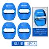 4Pcs Zinc Alloy Car Door Lock Buckle Protective Covers For Hyundai Genesis N-LINE I10 I20 I30 I40 IX20 IX35 Kona Tiburon HH52