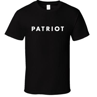 Patriot USA Charlie Kirk Schwarzes T-Shirt Tee Amerika Trump