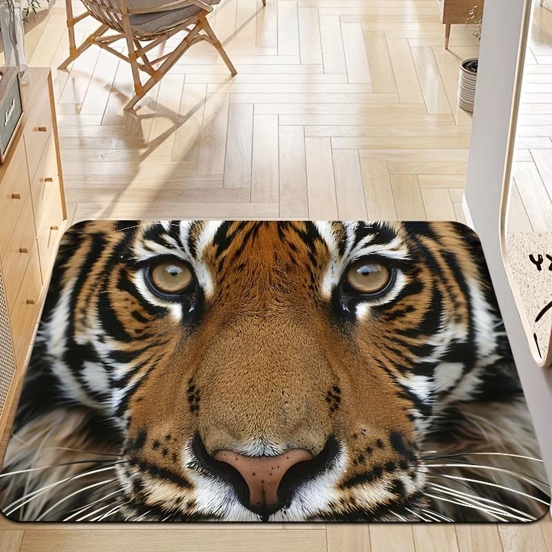 1PC LOVE Dog Pattern Door Mats Kitchen Rugs Non-Slip Pop Design Living Room Rugs Bath Mat Carpet for Home Sink Laundry Decor