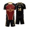 Blue Lock Anime Bastard Munchen T-shirt Shorts Set Översized Fotbollströja Set Dam Herr Vardaglig Sportkläder 2-delat Set