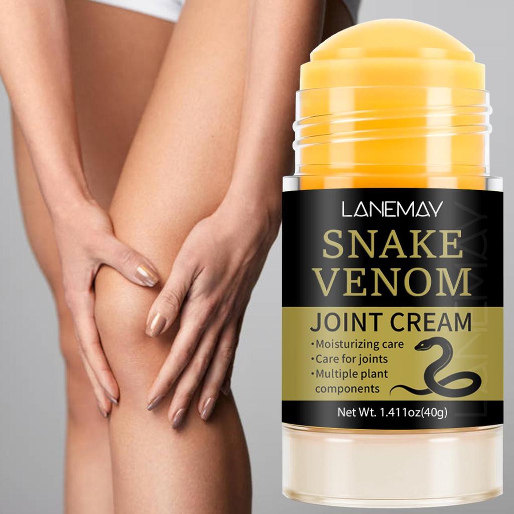 Snake Venom Joint Cream-Multipe Plant Components, Moisturising Care-Care For Joints, 40g