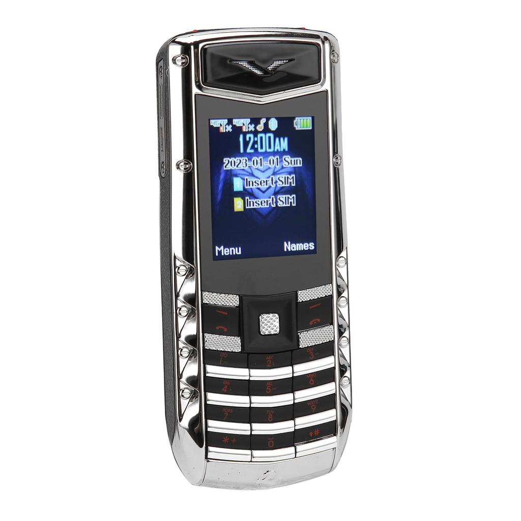 V5 Pro 2G Unlocked Cell Phone Big Button High Volume Cell Phone for Seniors 1600mAh Battery Dual