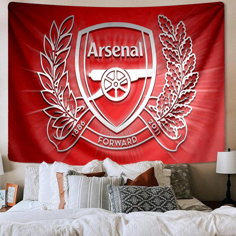 Arsenal Celebration Moment Tapestry Playroom Tapestry, Accessories for Bedroom,Livingroom, Dormitory Room Wall Decor Fan Birthday Gifts