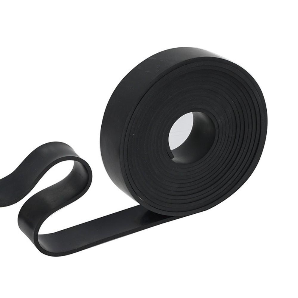 Solid Rubber Neoprene Rubber Sheet Rolls Black Sealing Padding Durable Seal Strips