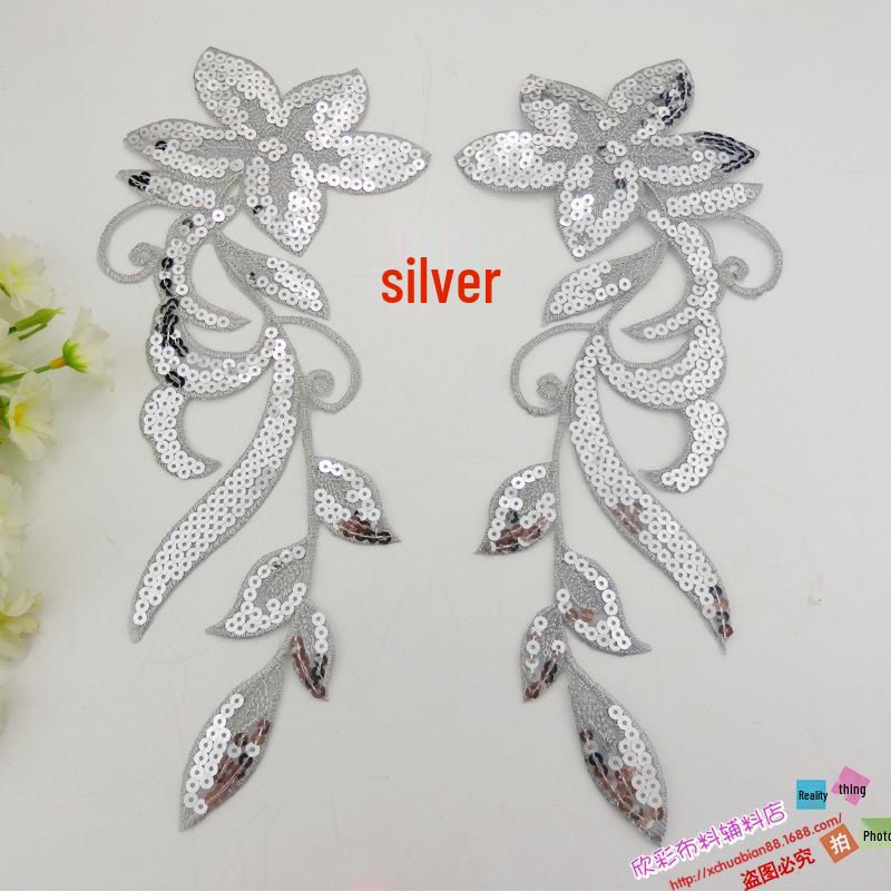 Boutique Cosplay Anime Dress with Embroidered Sequins, Ancient Costume Design, Applique 8639# Hot Stamping